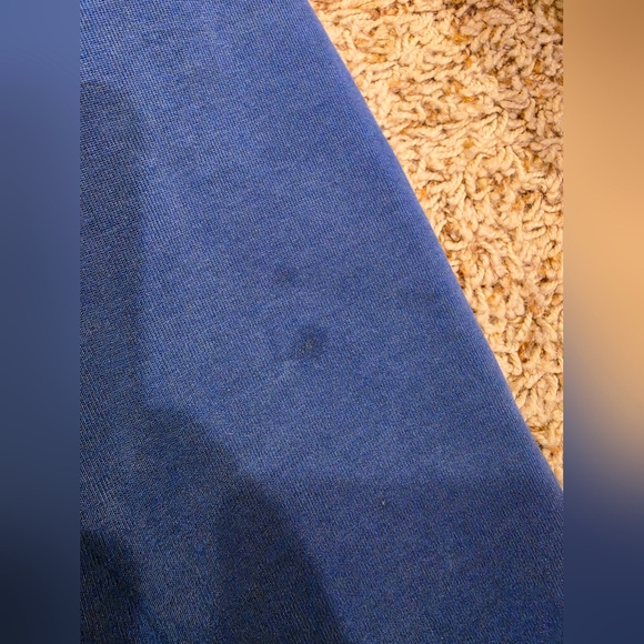 Nike Blue Zip-Up Hoodie with Chest Pocket - Picture 2 of 8